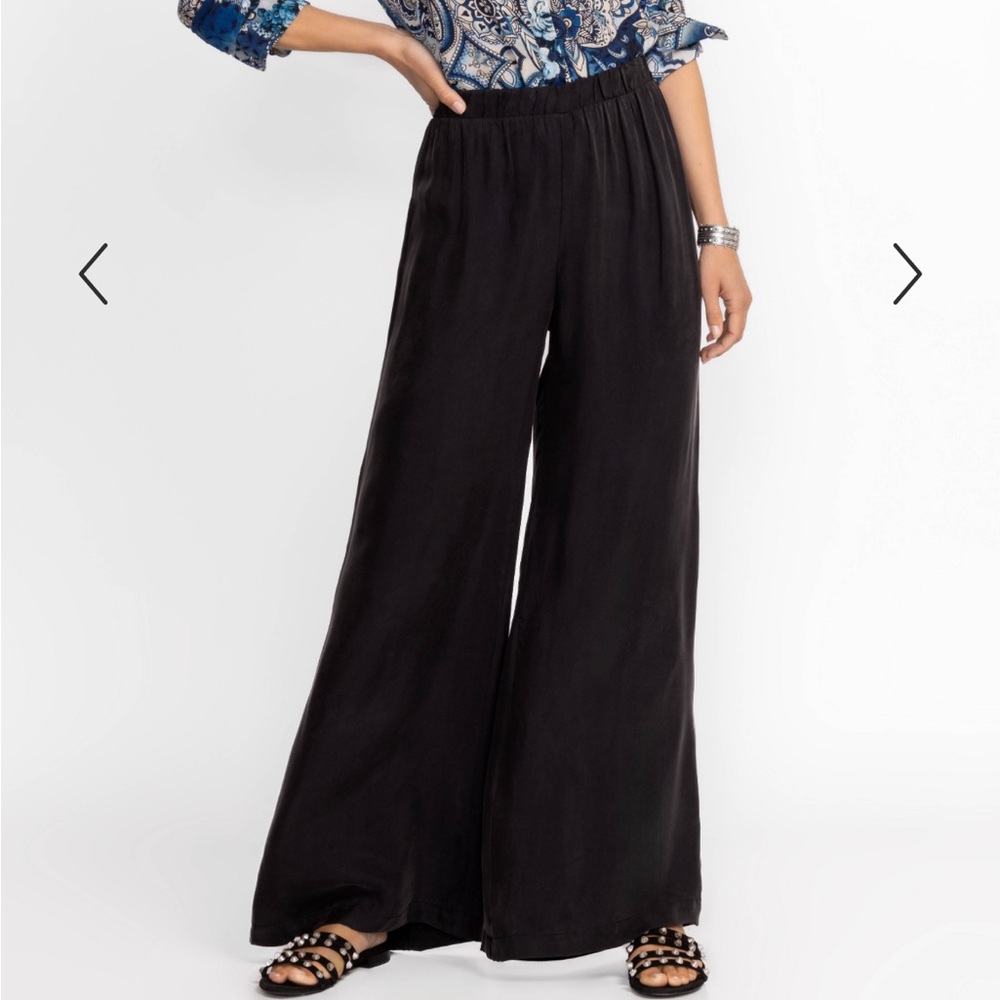 NWT Johnny Was Jade Corianne Easy Pant in Black; Size XS
